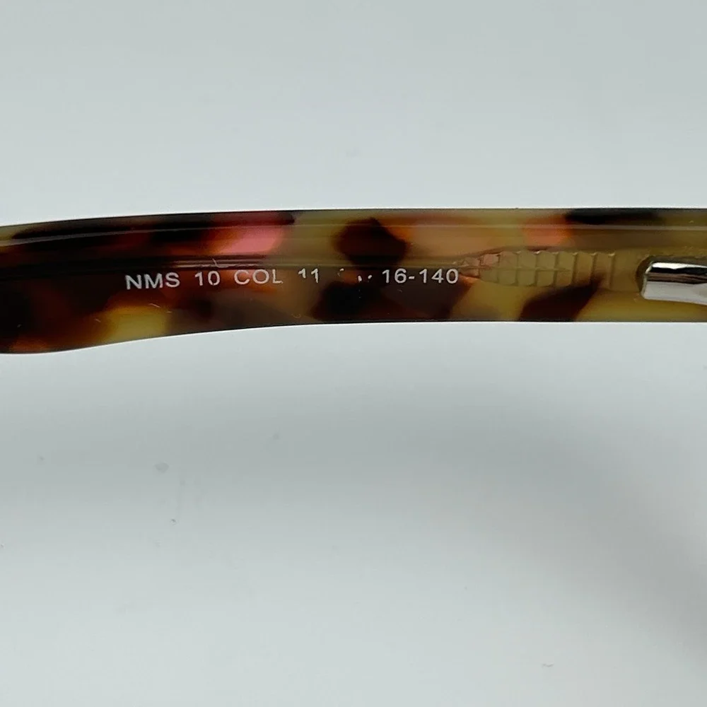 Nicole Miller NMS 10 Col 11 Women's Eyeglasses Frame Brown Cat Eye 50-16-140 mm